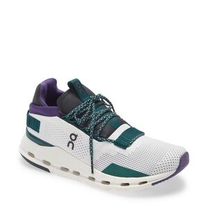 On Cloudnova White Violet Cloudtec Running Shoes 26.99811 woman’s 8.5